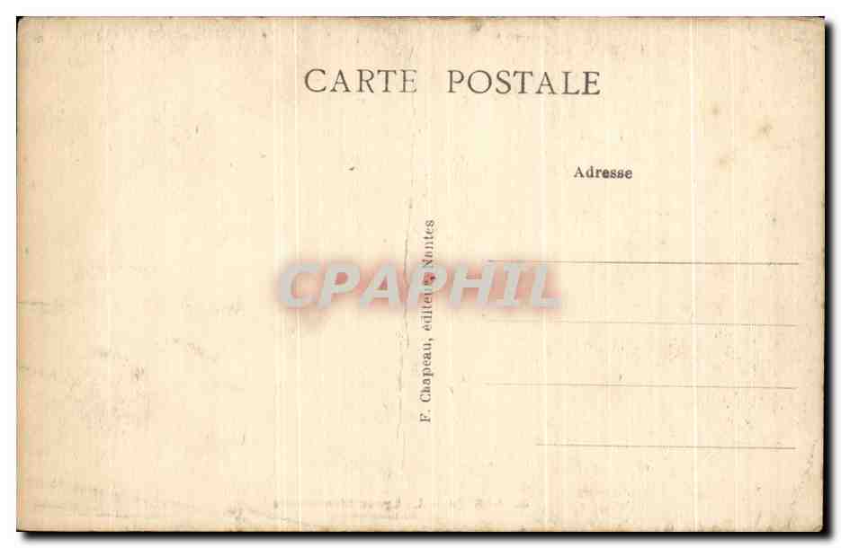 NANTES — Le Lycée Clemenceau — F. Chapeau, éditeur à Nantes — Back