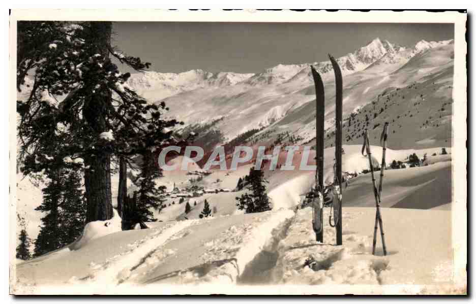 CPA Gurgler Waldabfahrt Mit Ober Gurgl Tirol