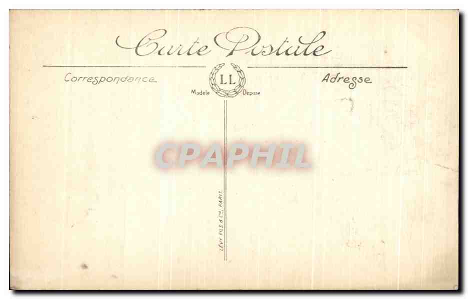 CPA Bourges Le palais Jacques Coeur Le Plafond De La Chapelle — Rückseite