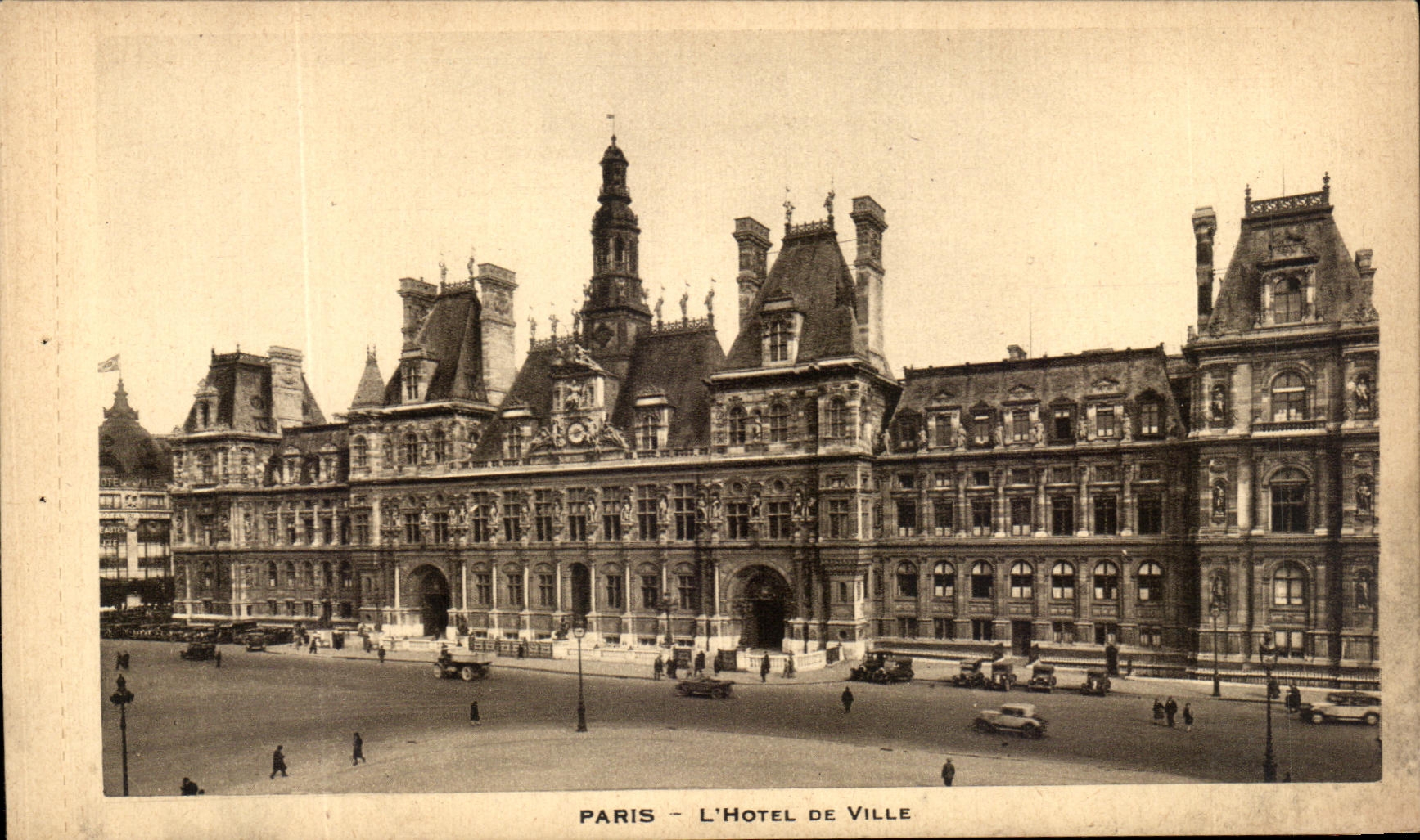 CPA Paris L'Hotel De Ville