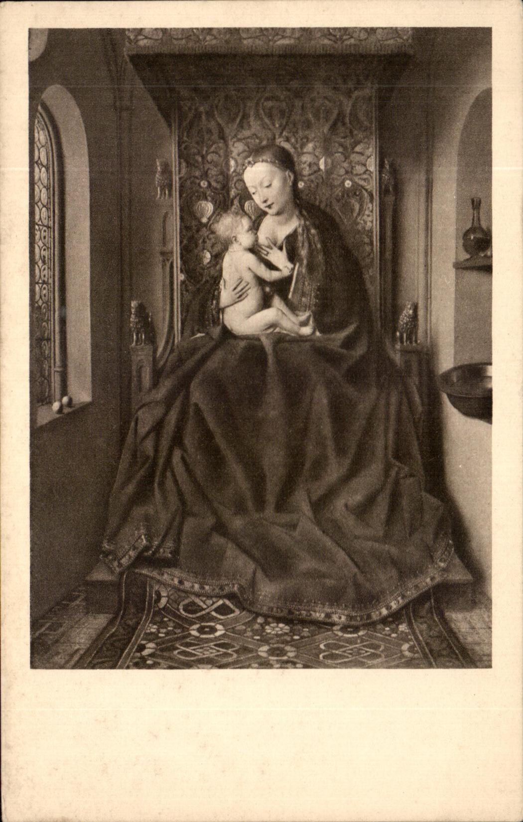 Madonna avec l'Enfant — œuvre attribuée à Jan van Eyck — édition du Verlag des Städel'schen Kunst-Instituts München