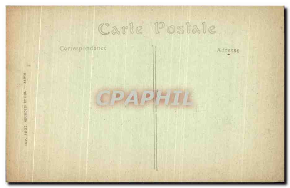 CPA Toulouse Portail de l'Eglise de la Dalbade — Rückseite