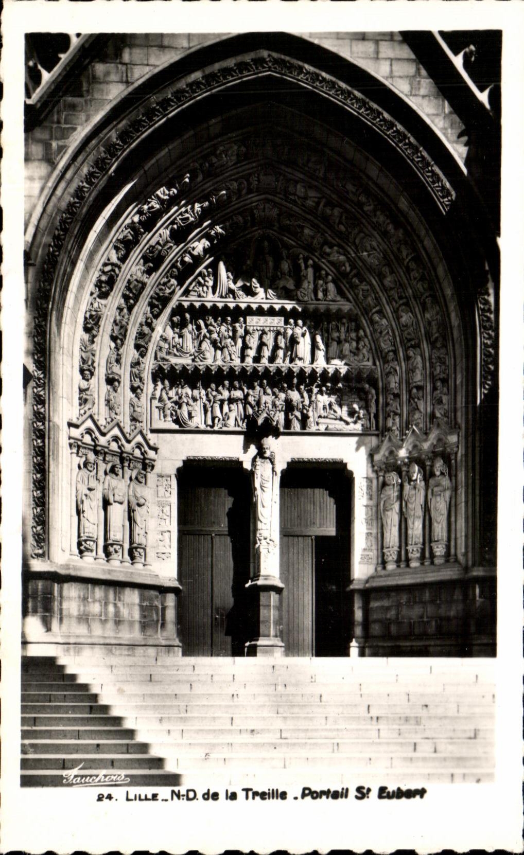 CPA Lille de la Treille Portail St Eubert