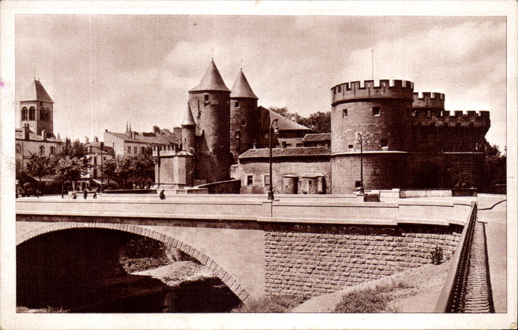 Metz - La Porte des Allemands — éditeur Verlag Jul. Monias & Cie, Straßburg-Schiltigheim