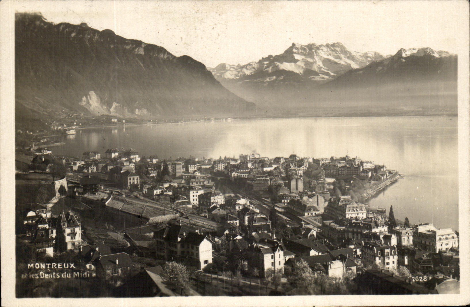 CPA Montreux les Dents du Midi