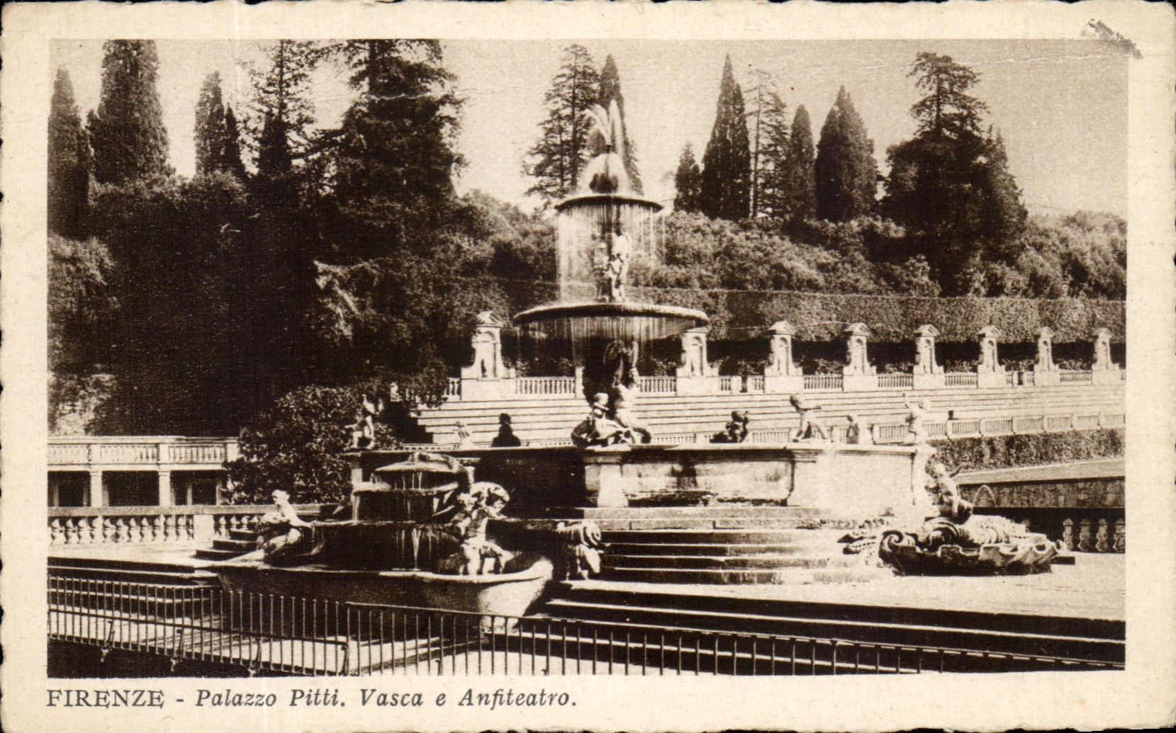 CPA Firenze Palazzo Pitti Vasca Anfiteatro