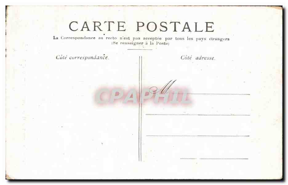 CPA Paris La Bastille et la Colonne de Juillet — Verso