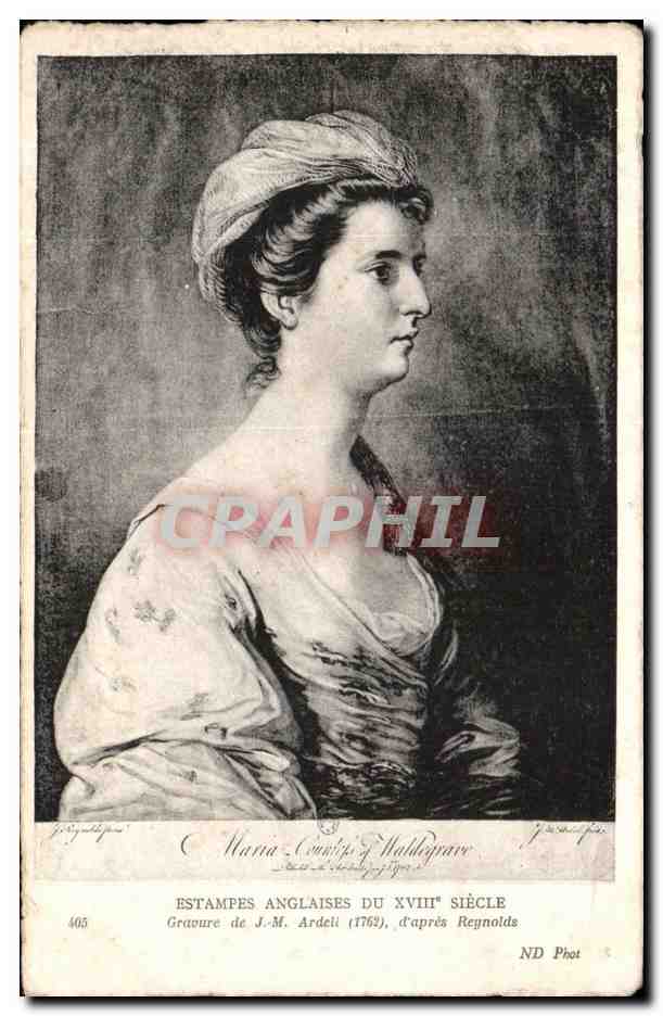 CPA Estampes Anglaises Du Gravure De Ardeli D'Apres Reynolds