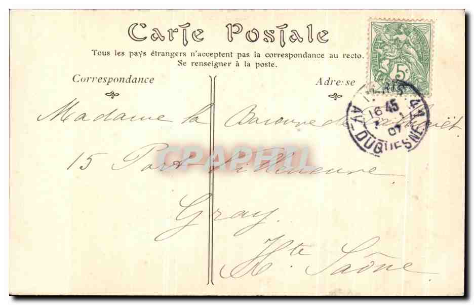 CPA Musee Du Louvre Ecole Flamande Rubens Portail d'Elisabeth De France Fille De Henri IV — Verso