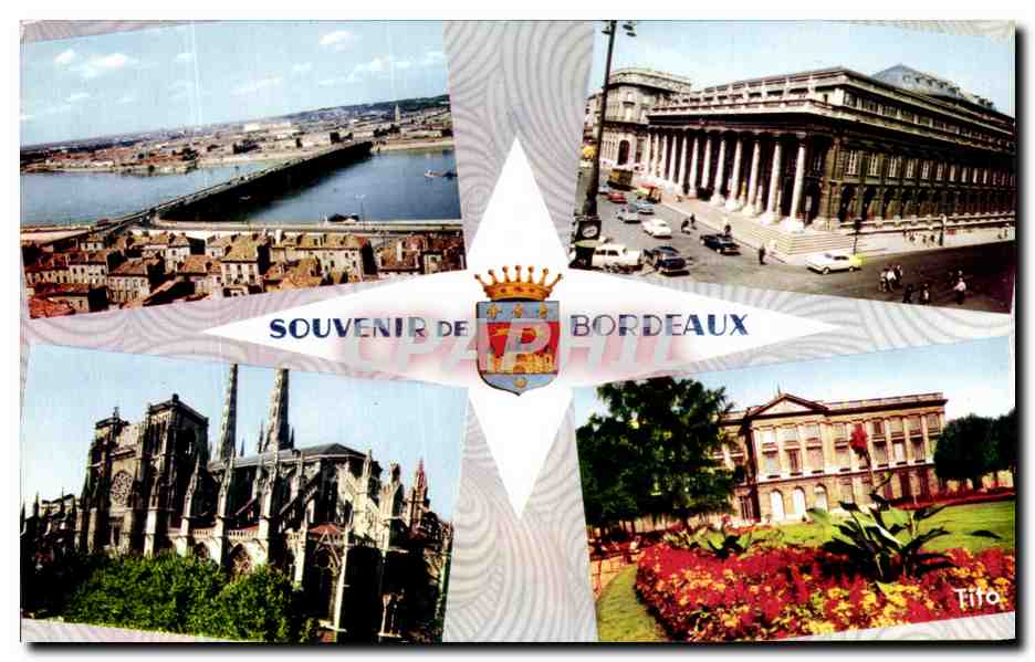CPM Souvenir De Bordeaux