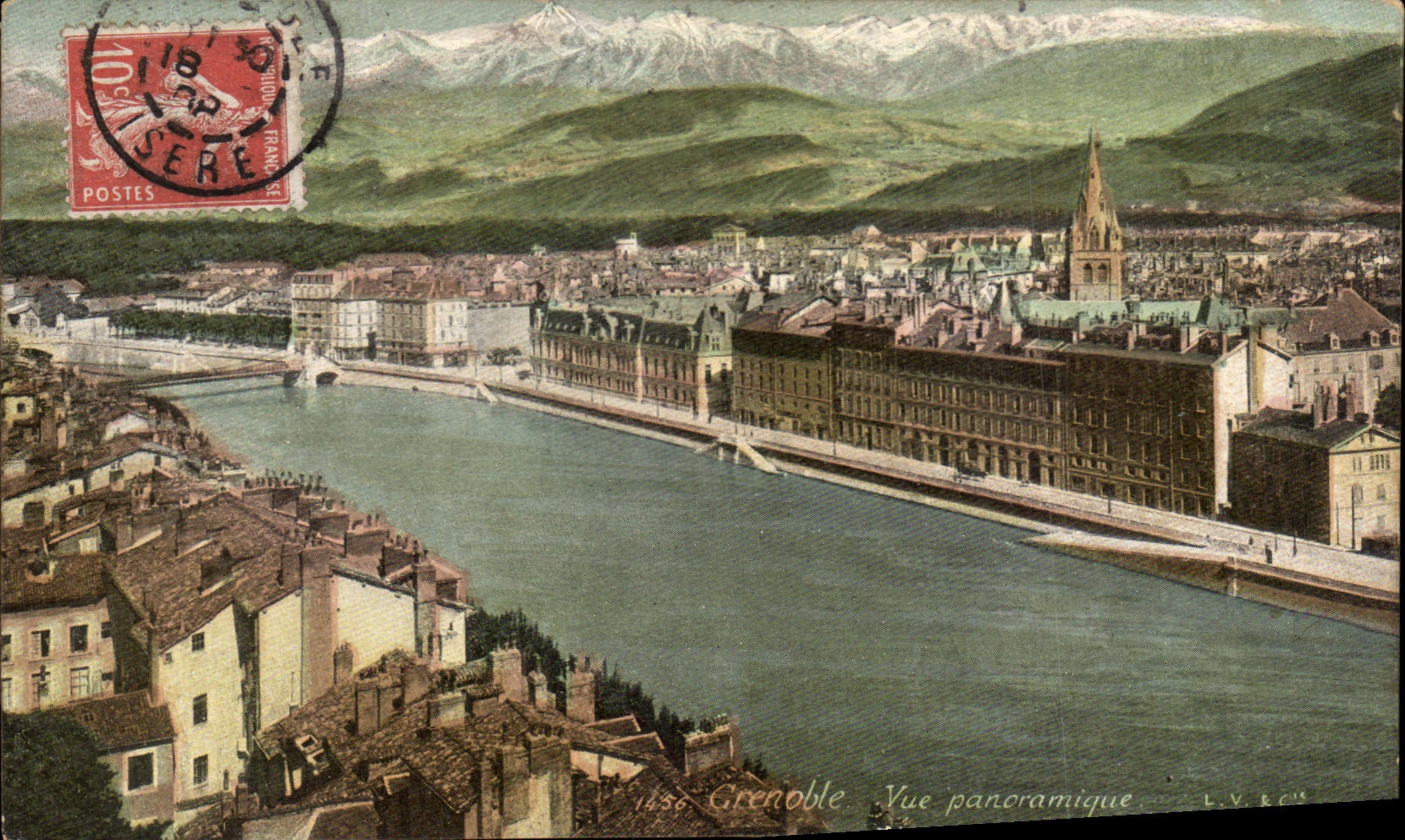 CPA Grenoble Vue Panoramique