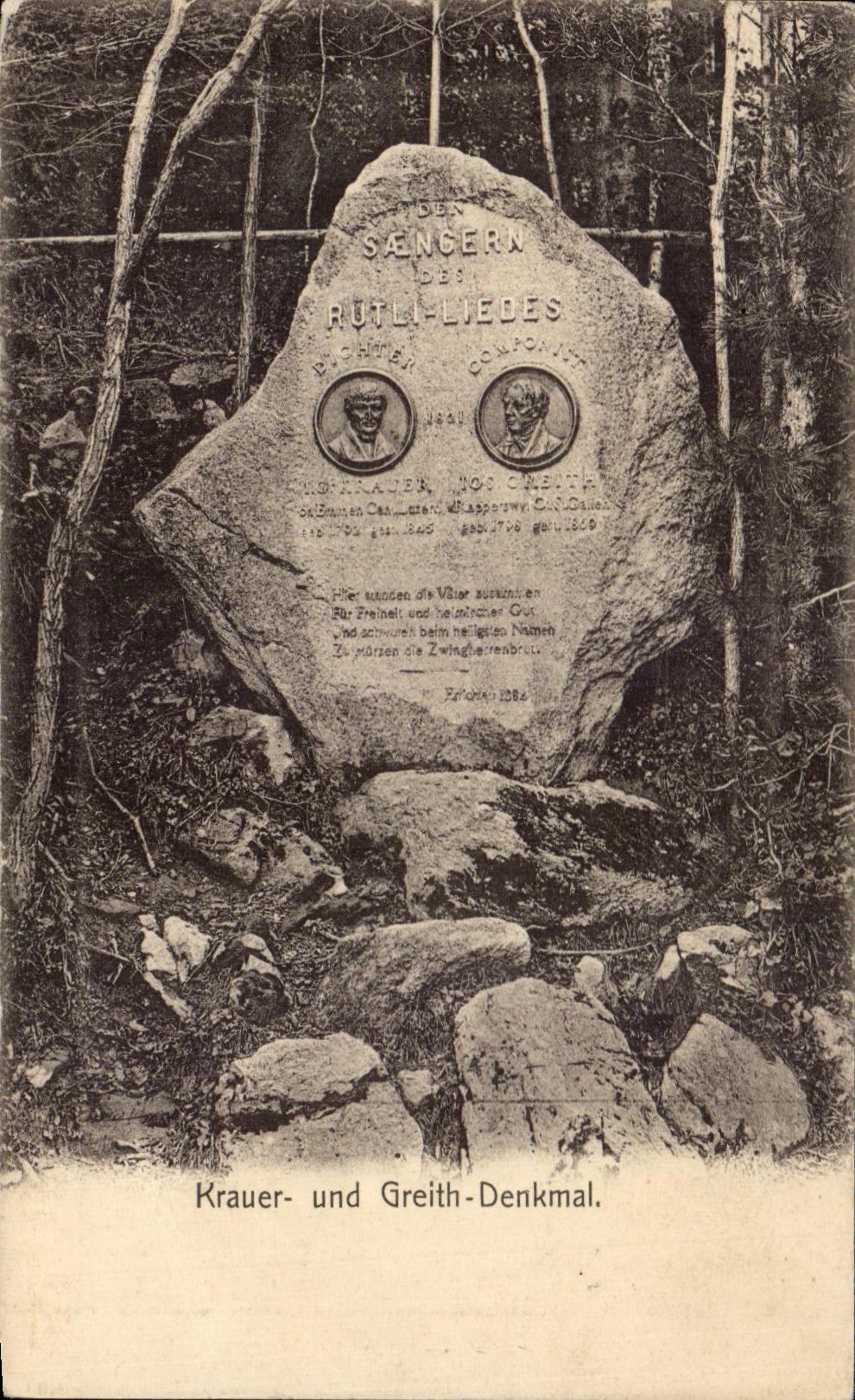 CPA Krauer und Greith Denkmal