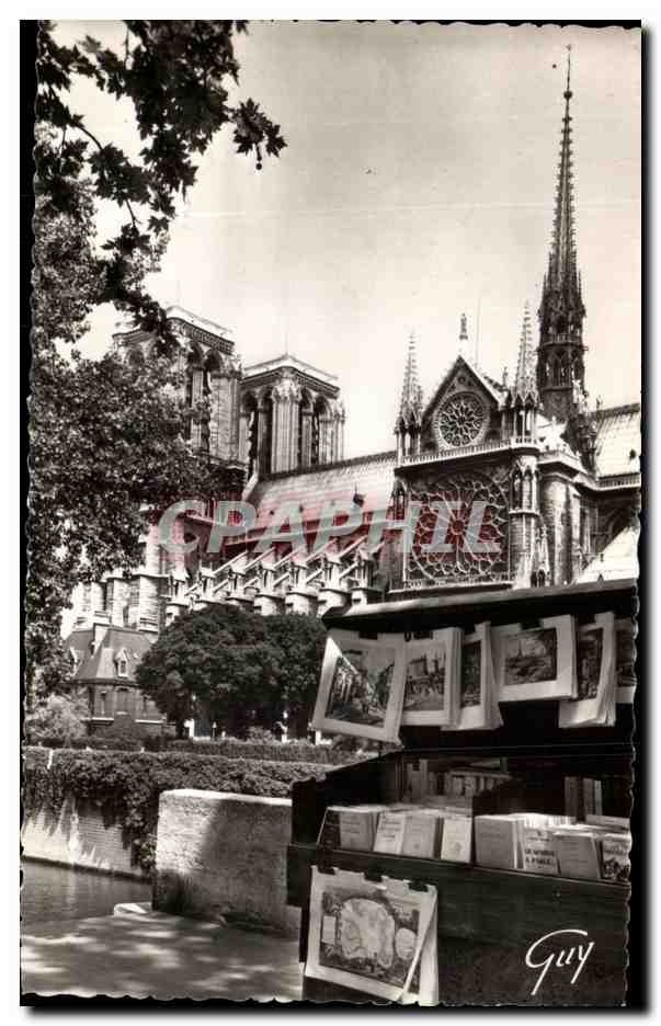 CPSM Paris Et Ses Merveilles La Cathedrale Notre Dame Vue de la Rive Gauche de ta Seine