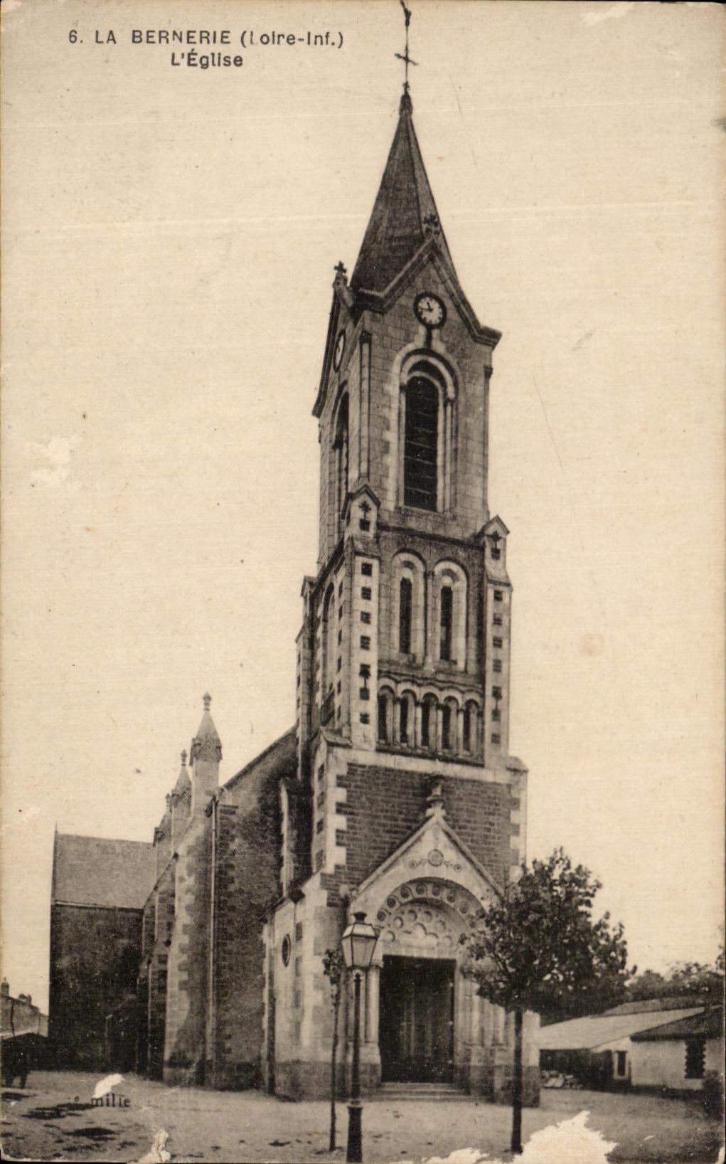 CPA La Bernerie L'Eglise