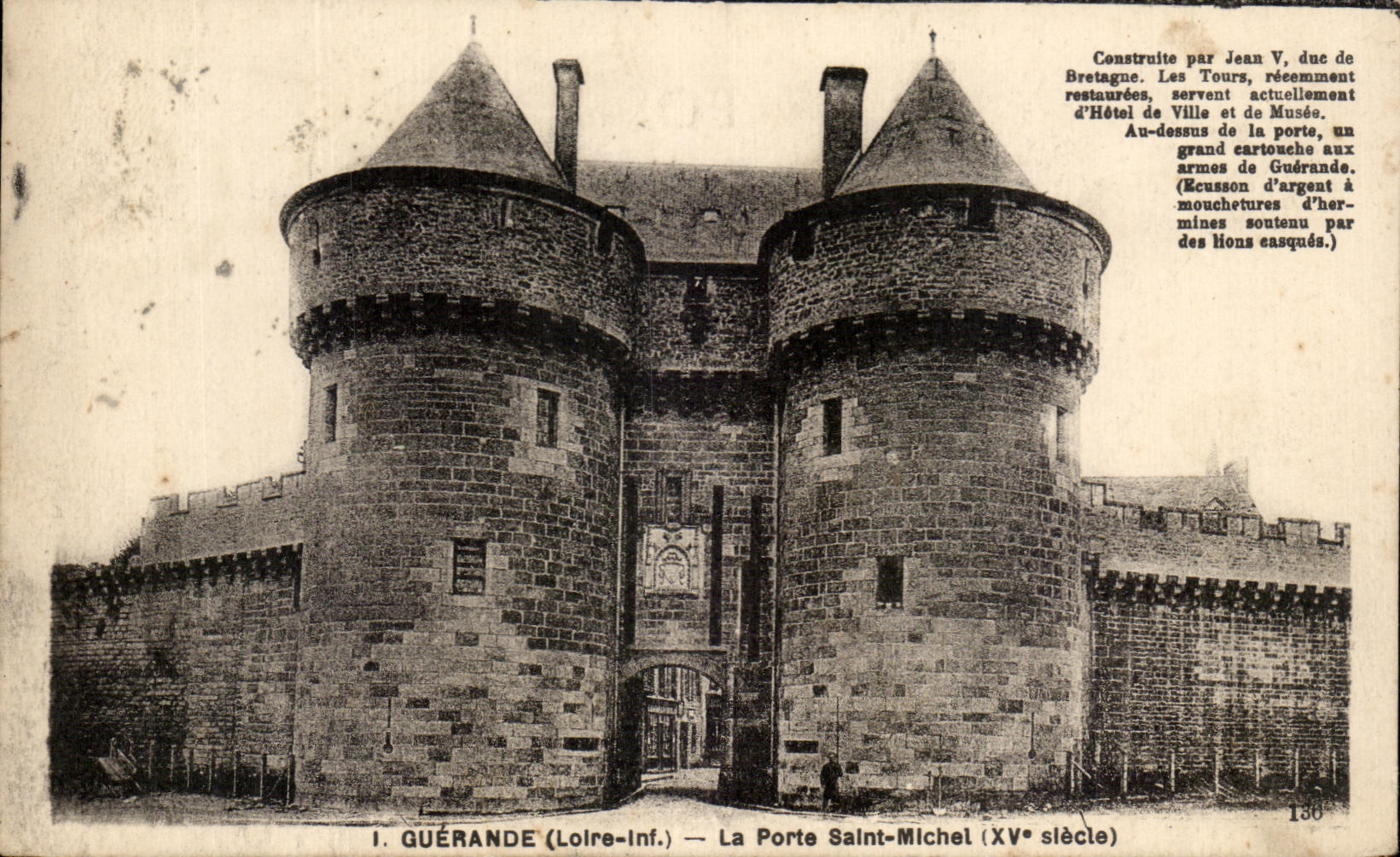 CPA Guerande La Porte Salnt Michel