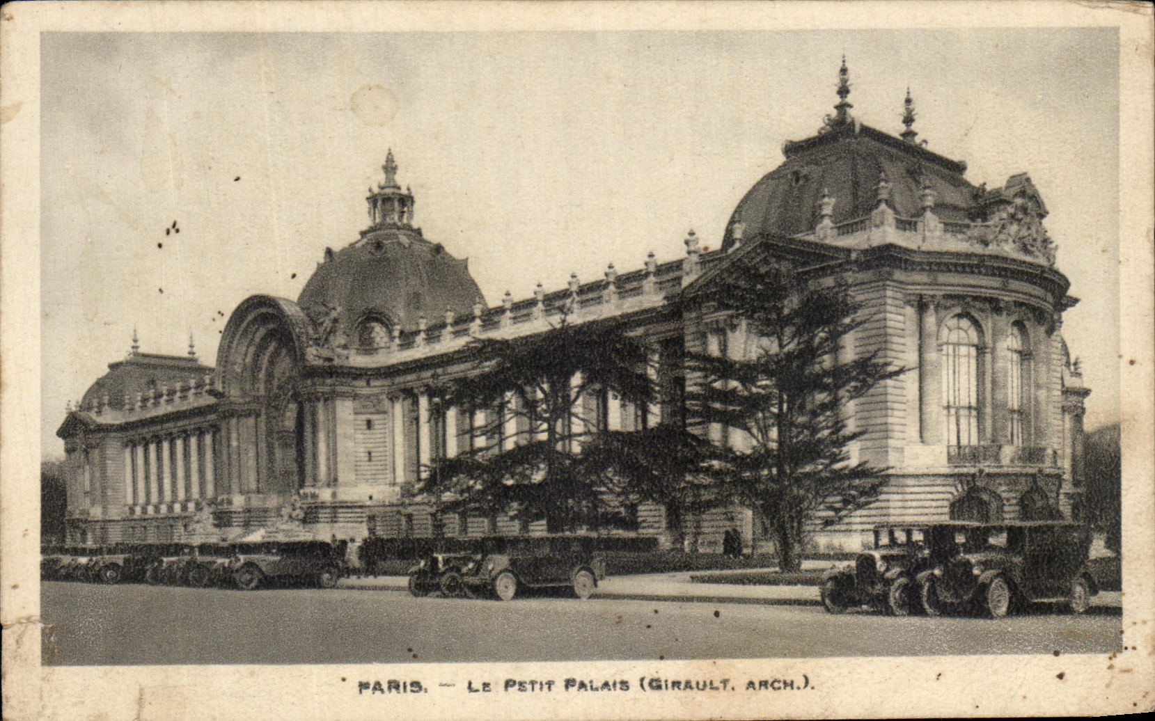 CPA Paris Le Petit Palais