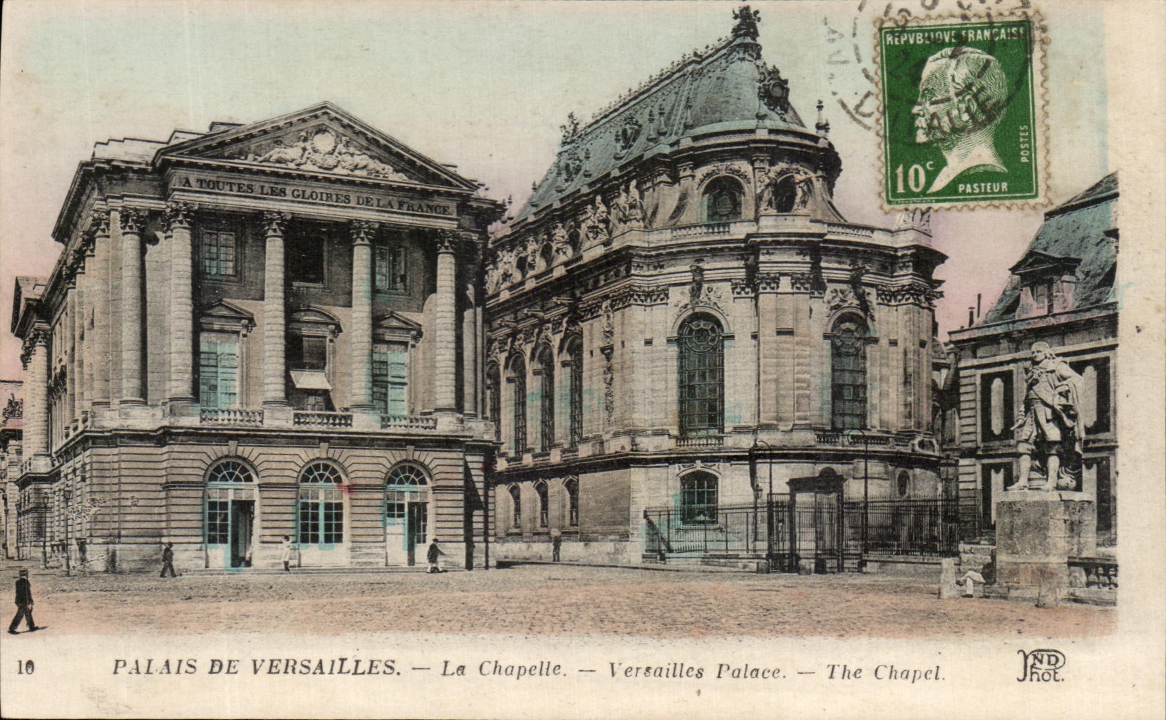 Palais de Versailles — La Chapelle — éditeur JND Phot.