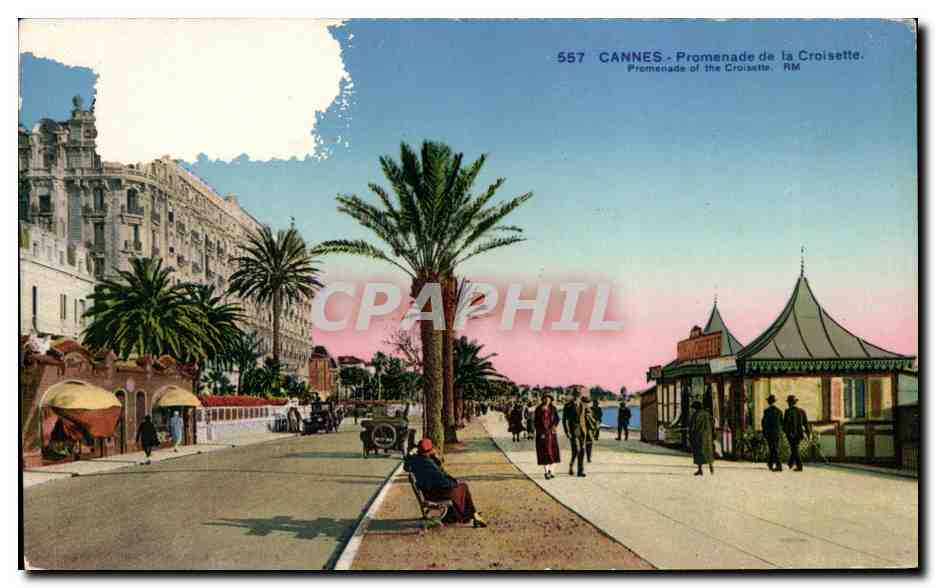CPA Cannes Promenade de la Croisette