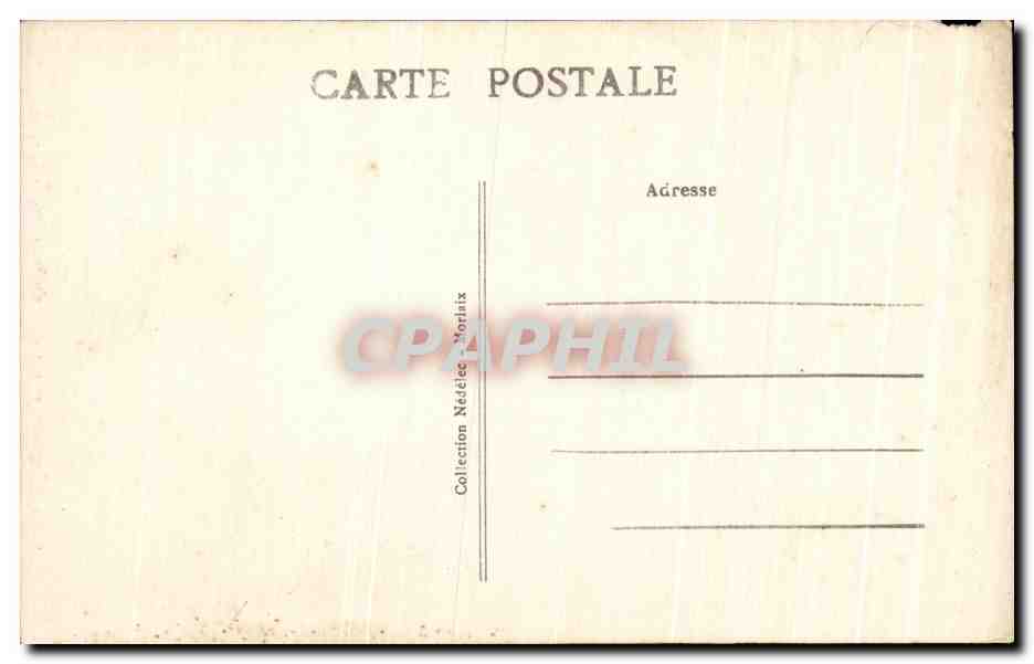 CPA Saint Thegonnec Retable de I'Autel du Rosaire — Rückseite