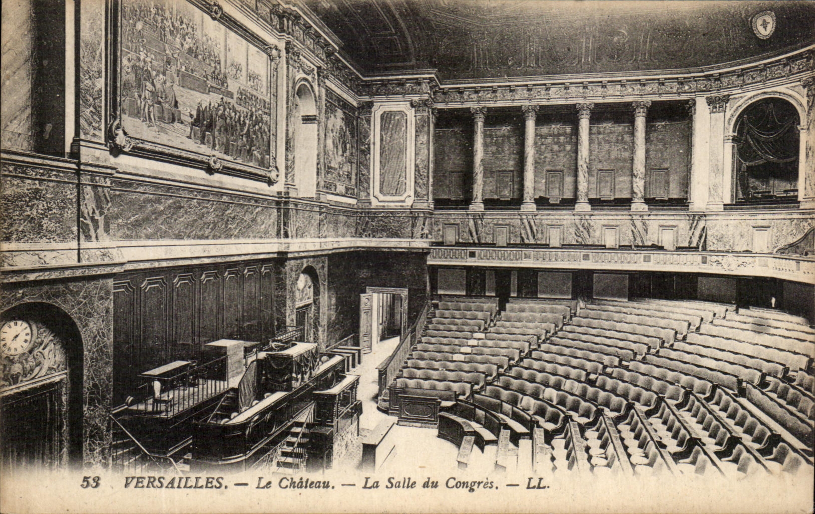 CPA Versailles Le Chateau La Salle du Congres