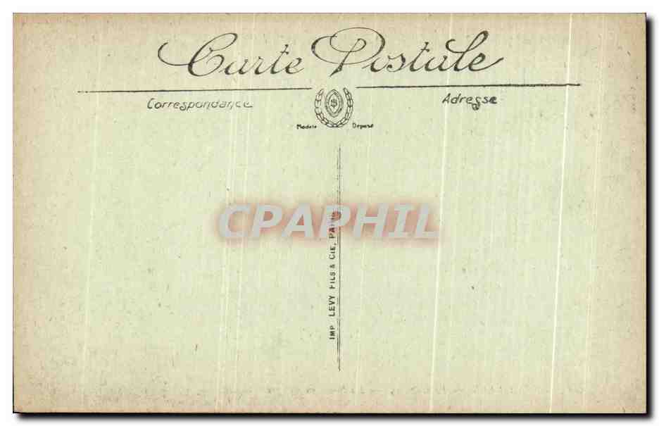 CPA Versailles Le Chateau La Salle du Congres — Rückseite