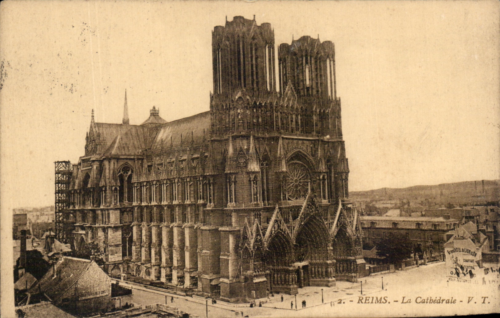 Reims — La Cathédrale — V.T. — Éditeur V.T.