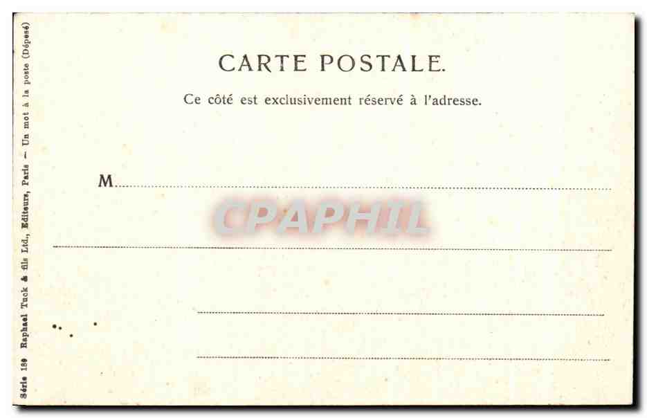CPA Riviere Arbres — Verso