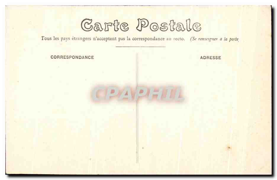 CPA Bourges Cathedrale Portail de la Sainte Vierge — Rückseite