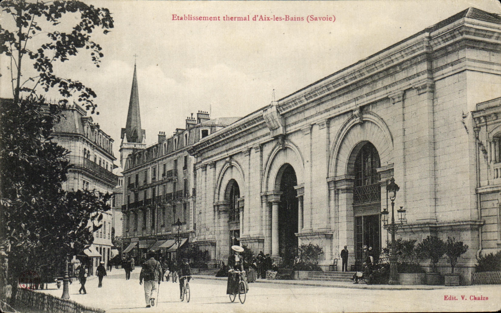 CPA Etablissement Themal d'Aix Les Bains