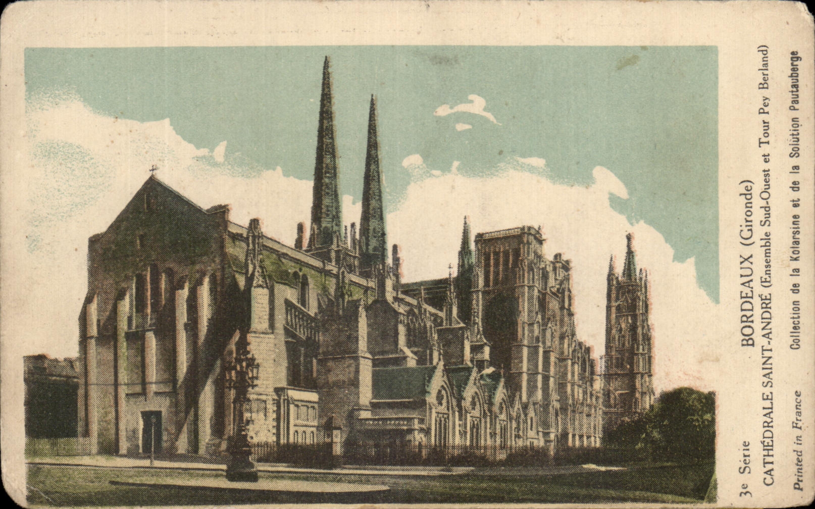 CPA Bordeaux Cathedrale Saint Andre