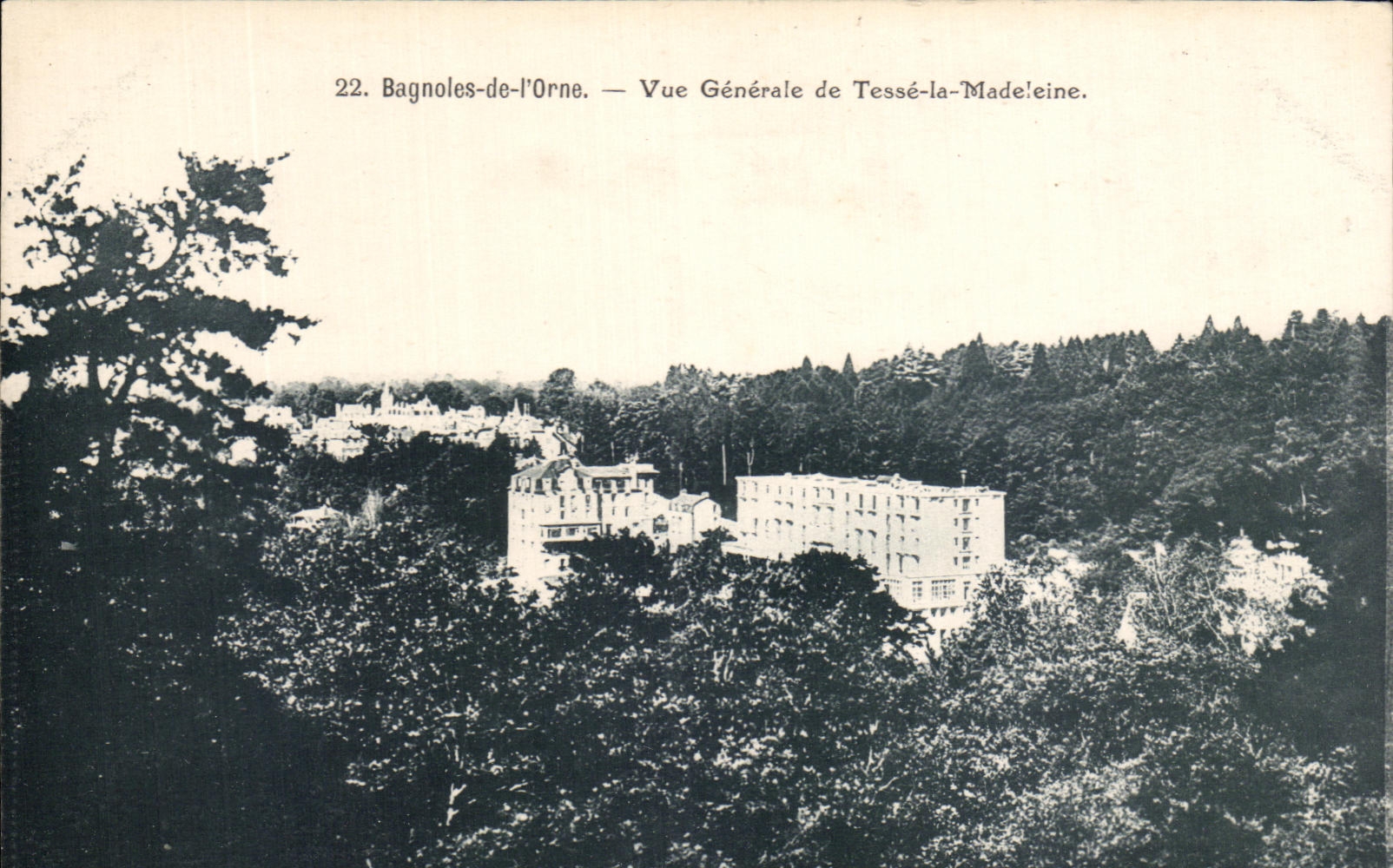 Tessé-la-Madeleine — Vue Générale — A. Dupuy, Bagnoles-de-l'Orne, n°22