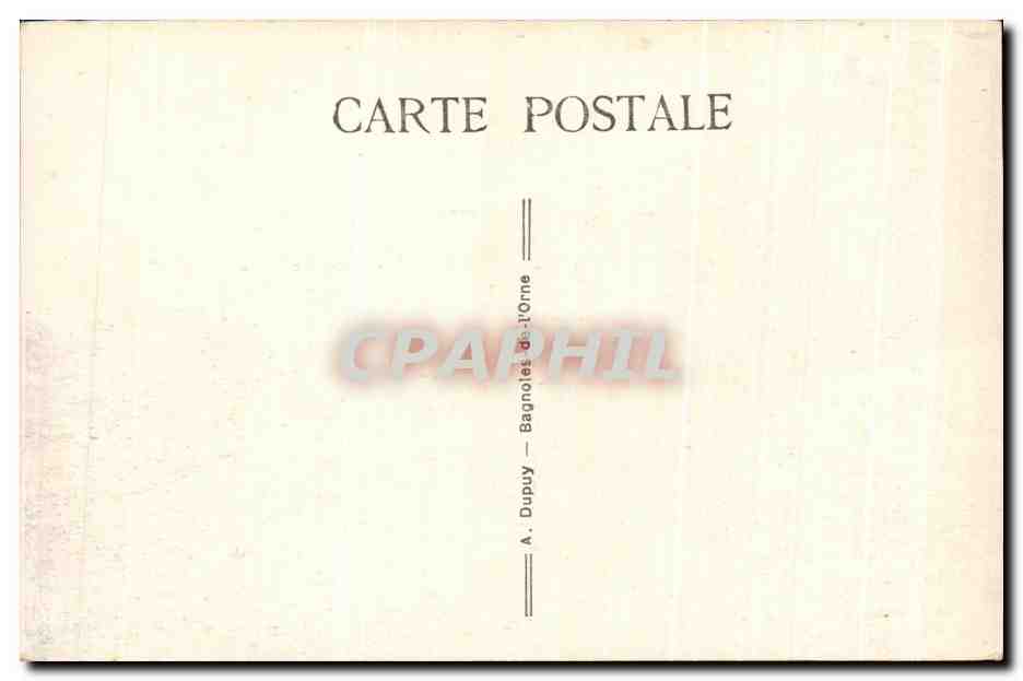 Tessé-la-Madeleine — Vue Générale — A. Dupuy, Bagnoles-de-l'Orne, n°22 — Verso