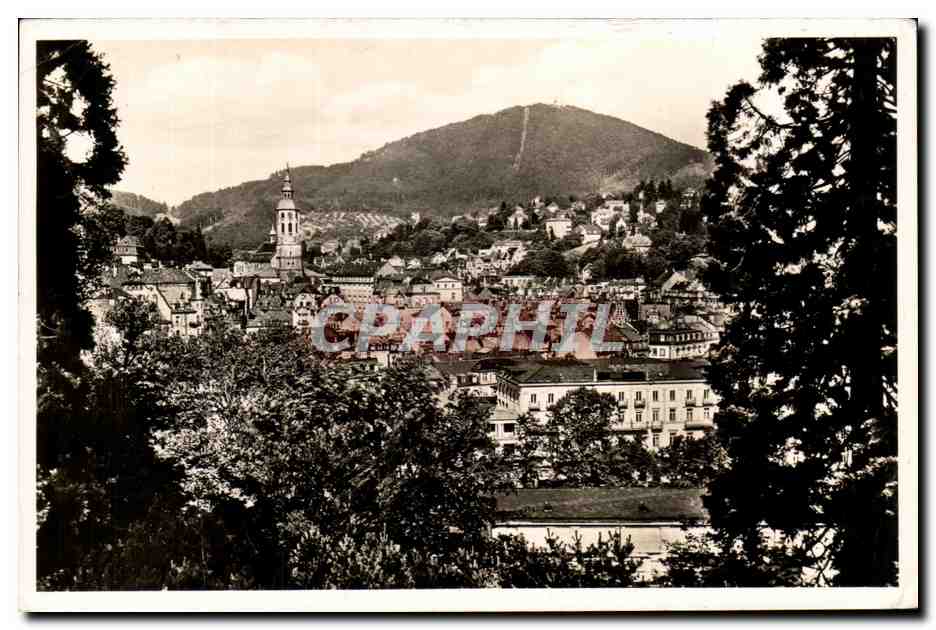 CPA Baden Baden Mit Merkur