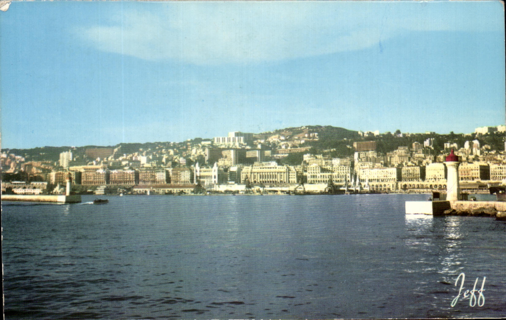 Algérie – Vue générale du port – Éditions JEFF, n°1002