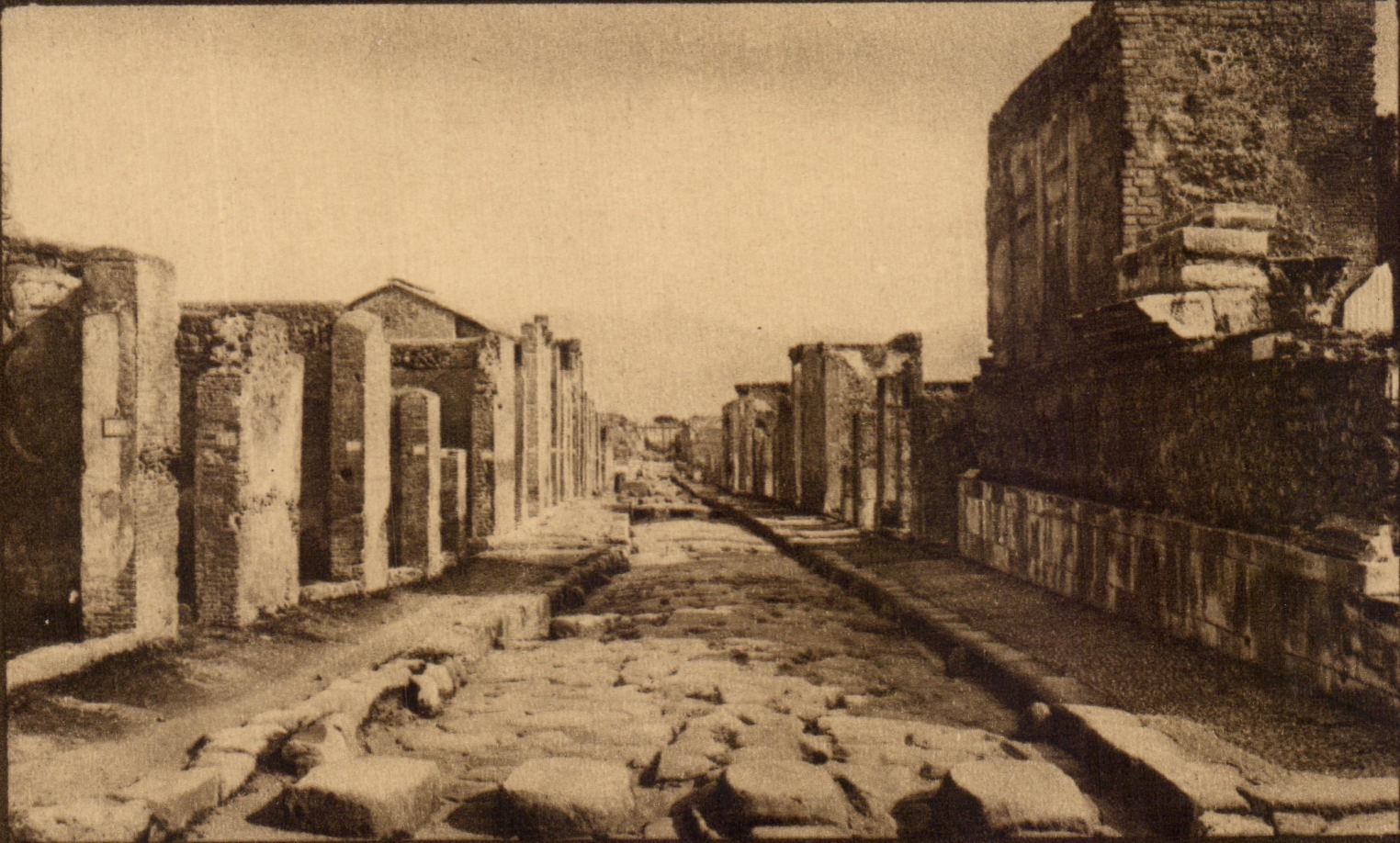 CPA Pompei Strada della Fortuna Street of Fortune