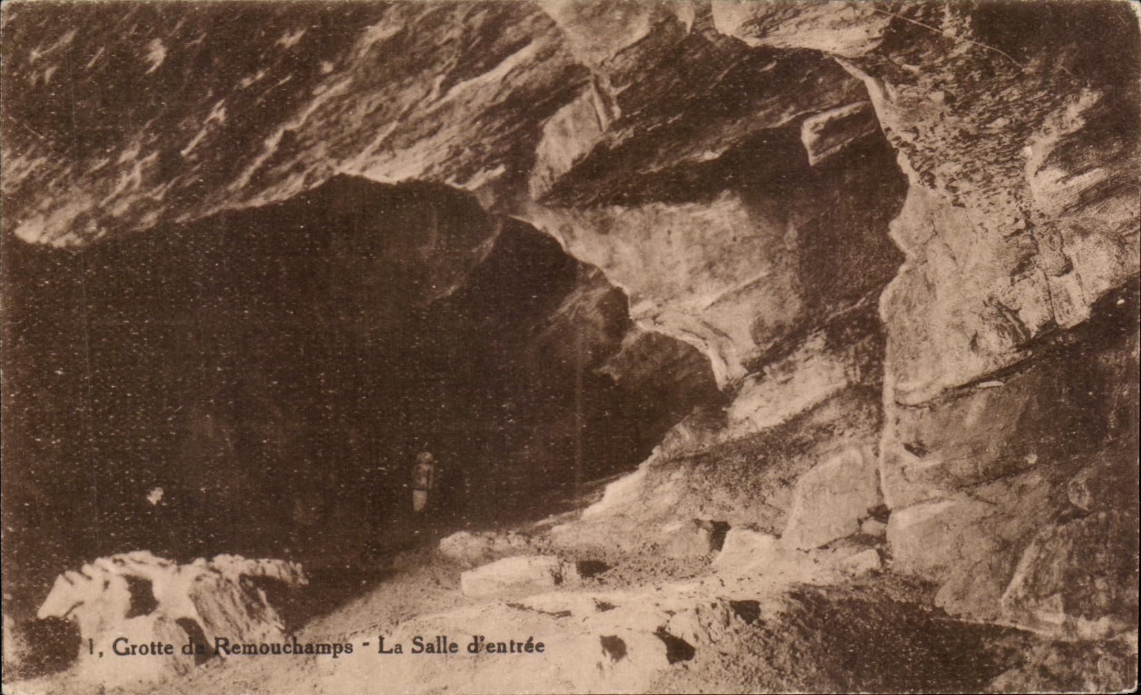 Grotte de Remouchamps - La Salle d'entrée — Desaix
