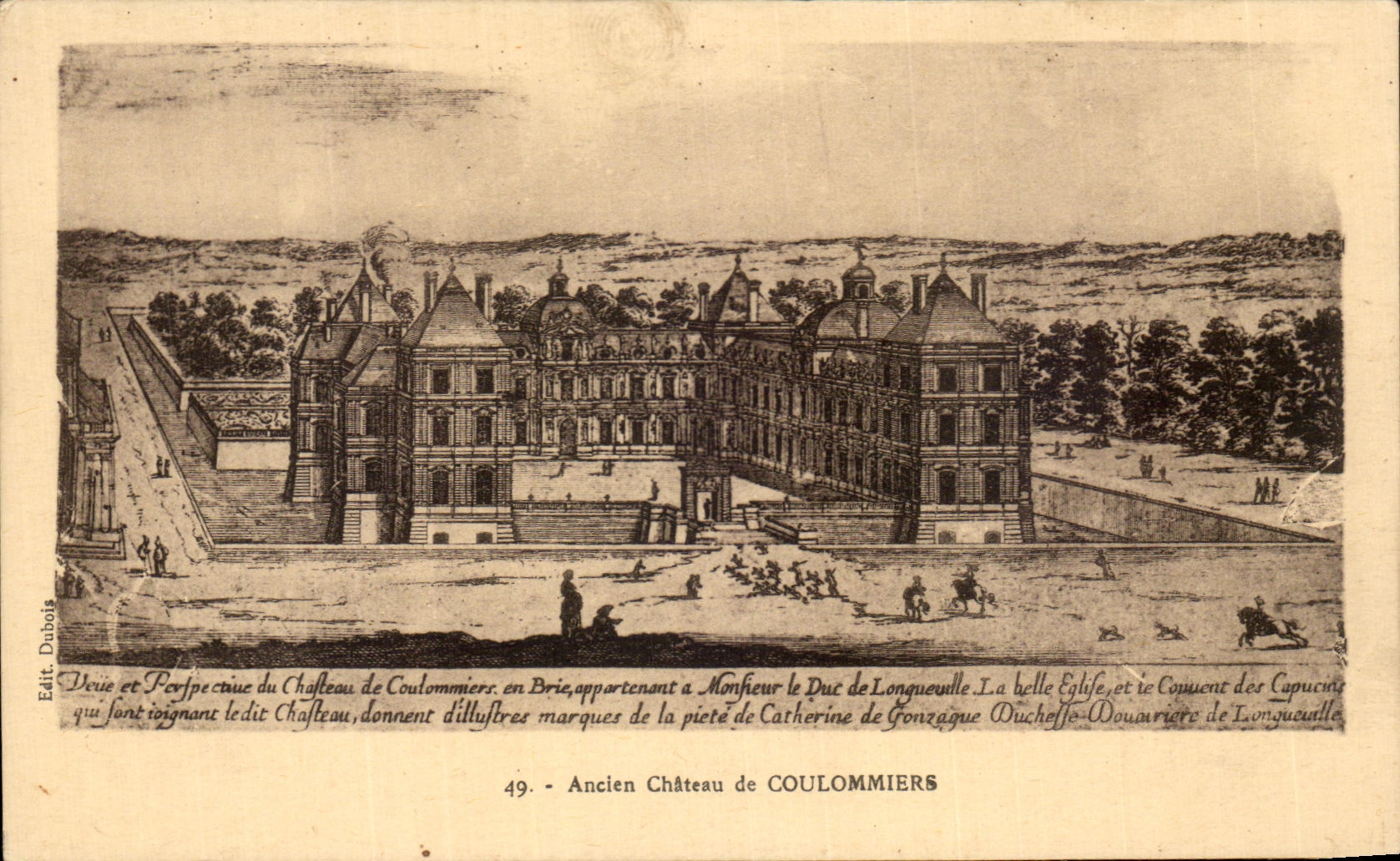 CPA Ancien Chateau de Coulommiers