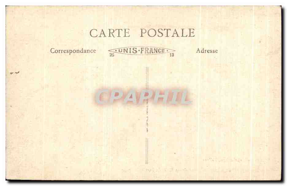 CPA Belley Vue Generale Prise De La Tour De La Cathedrale — Rückseite