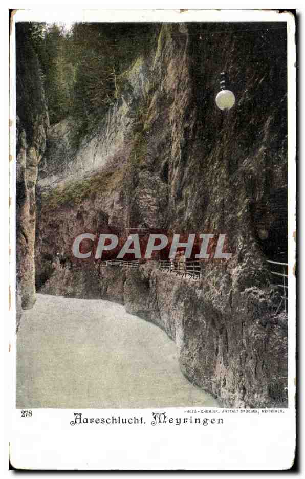 CPA Aareschlucht Meyringen