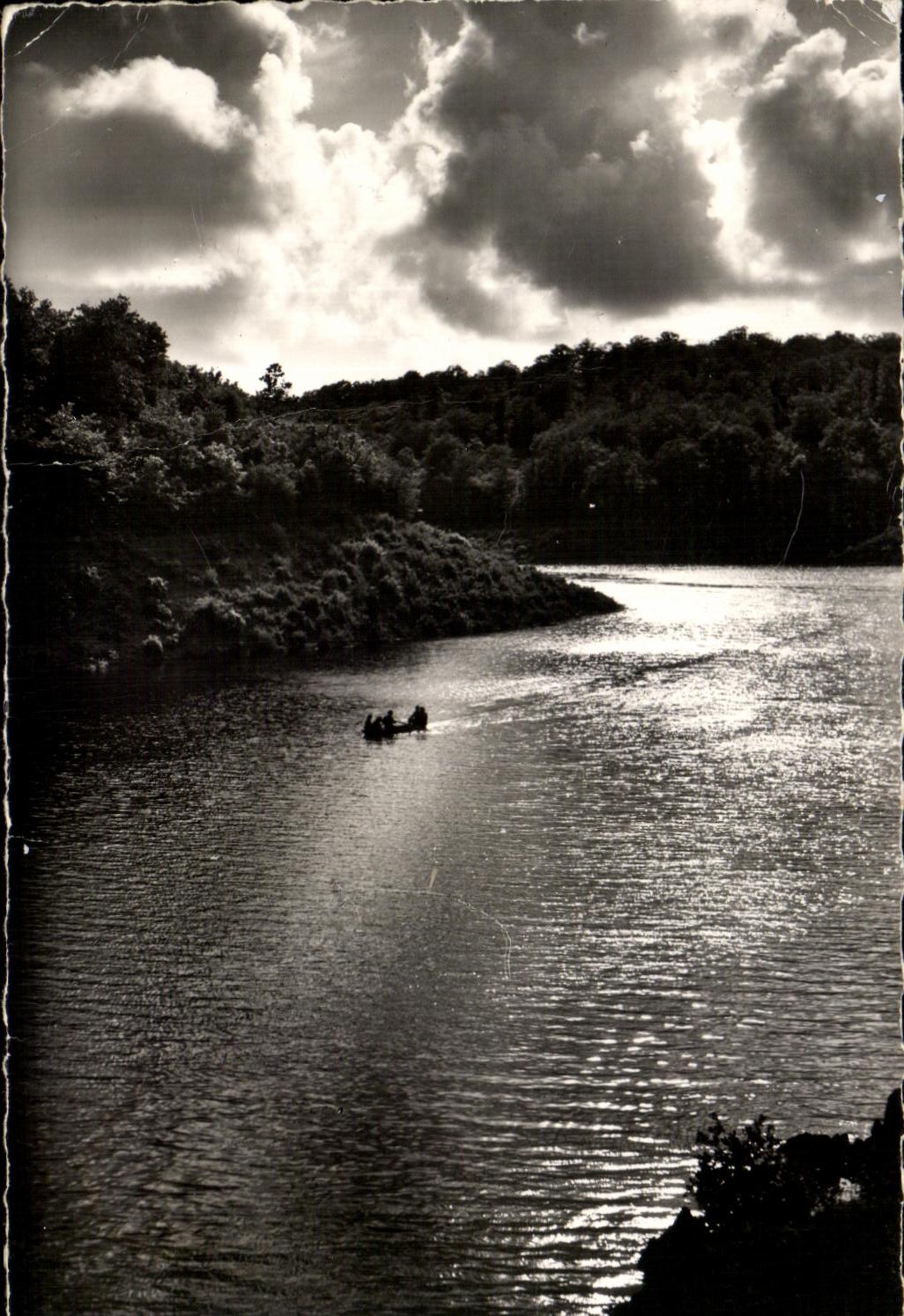 Paysage fluvial — promenade en barque — Éditions Gaby, n° 15