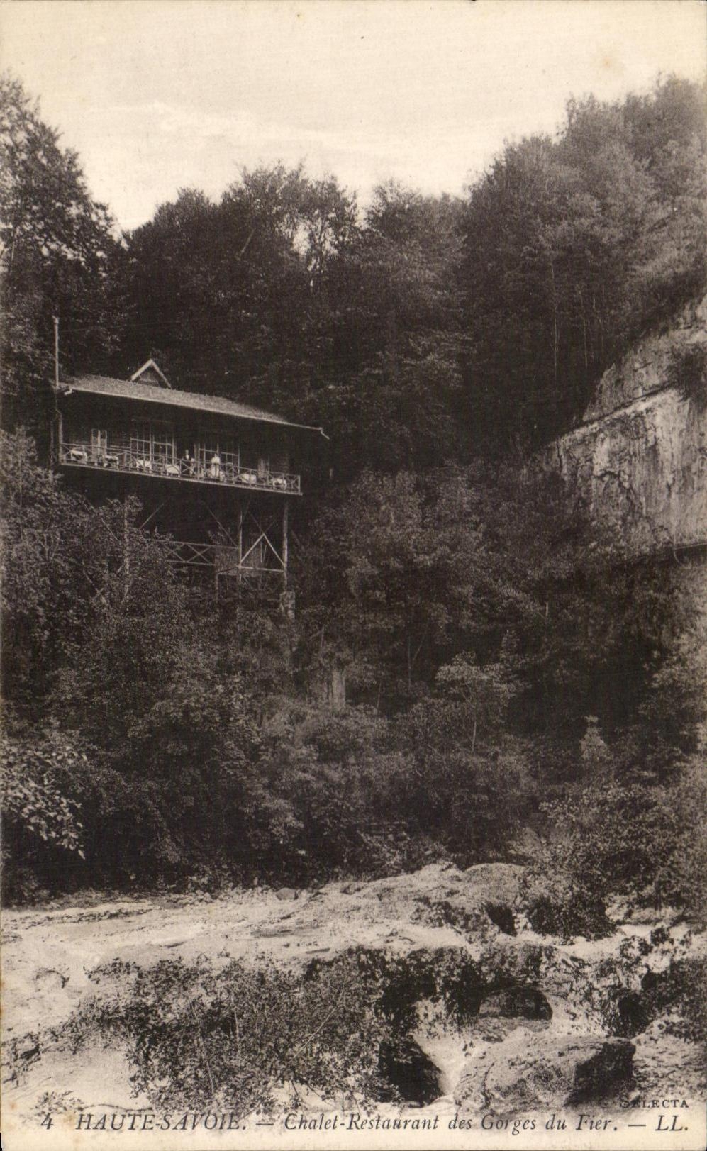 Haute-Savoie — Chalet-Restaurant des Gorges du Fier — LL. — Éditeur : SELECTA