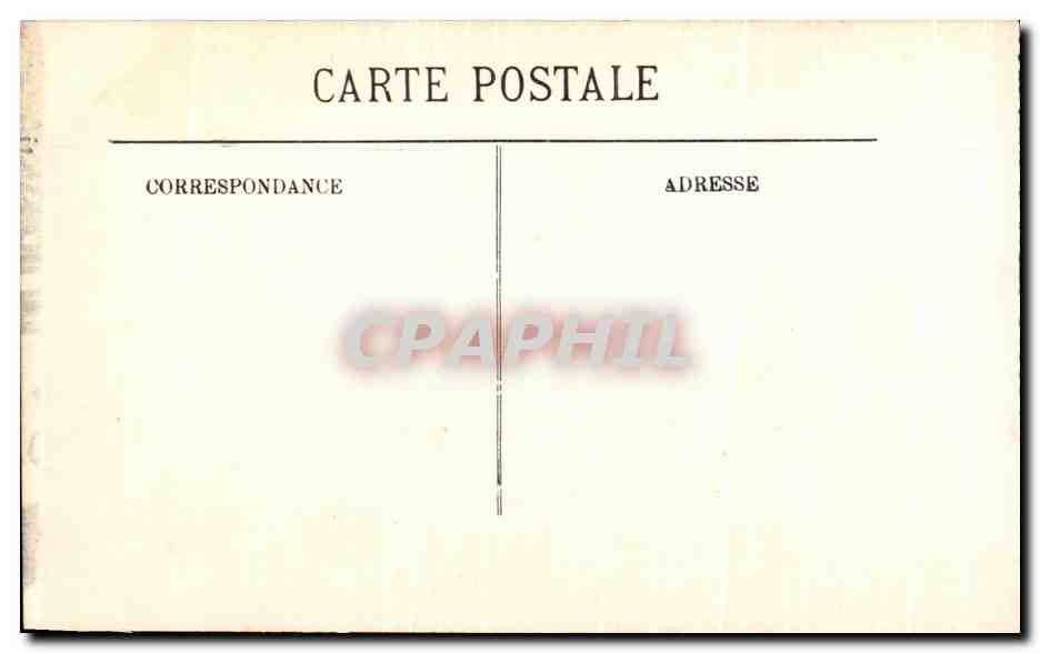 CPA Lourdes La Grotte Les Robinets — Verso