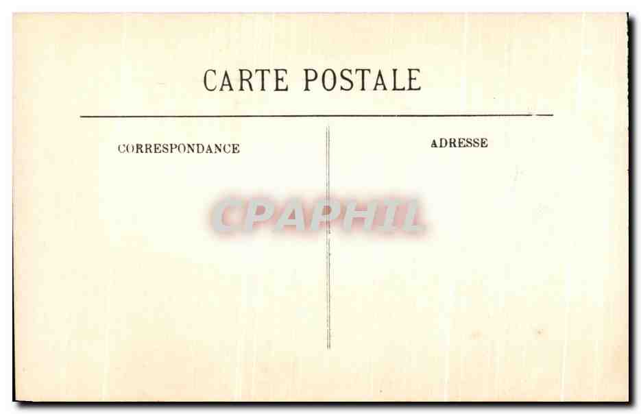 CPA Lourdes La Grotte — Verso