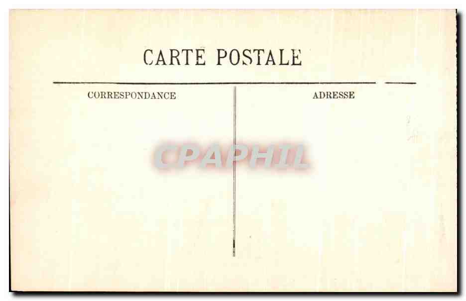 CPA Lourdes La Basilique — Verso