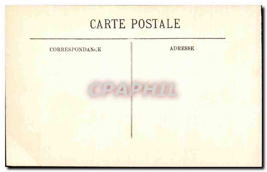 CPA Lourdes La Basilique  — Verso