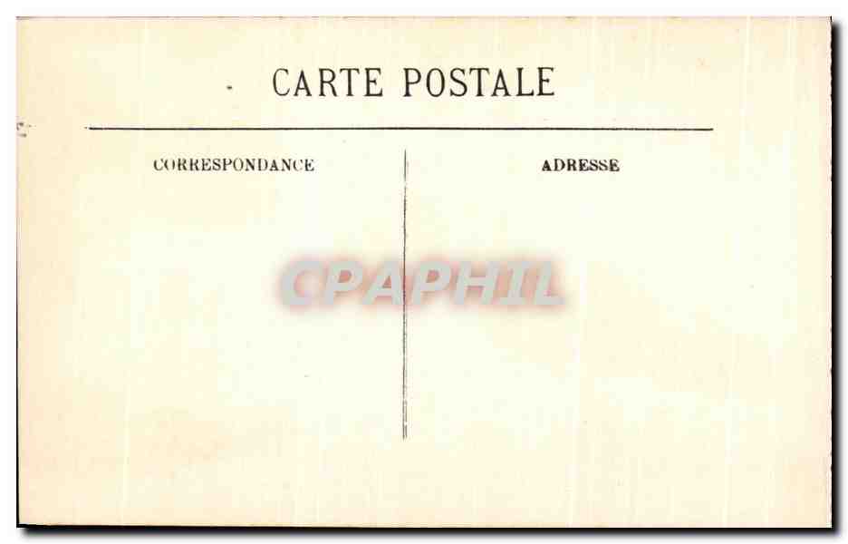 CPA Lourdes La Basilique  — Verso