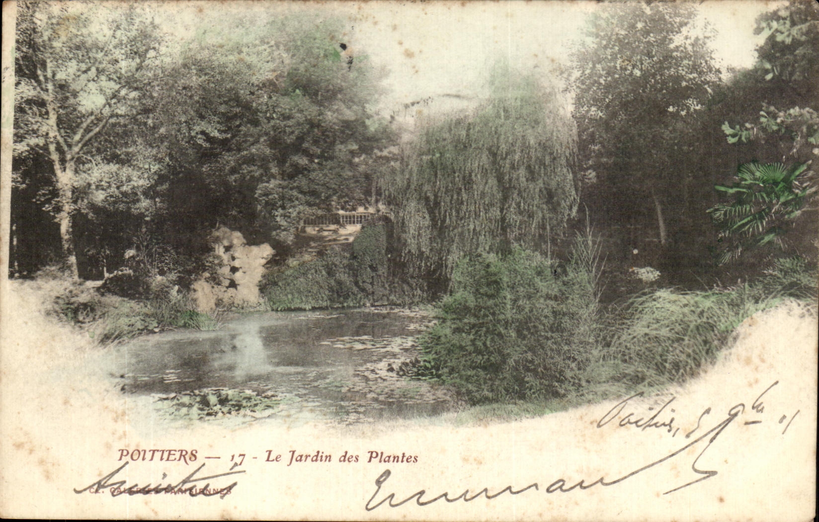 Poitiers — 17 — Le Jardin des Plantes — C. Gallet & Cie, n°17