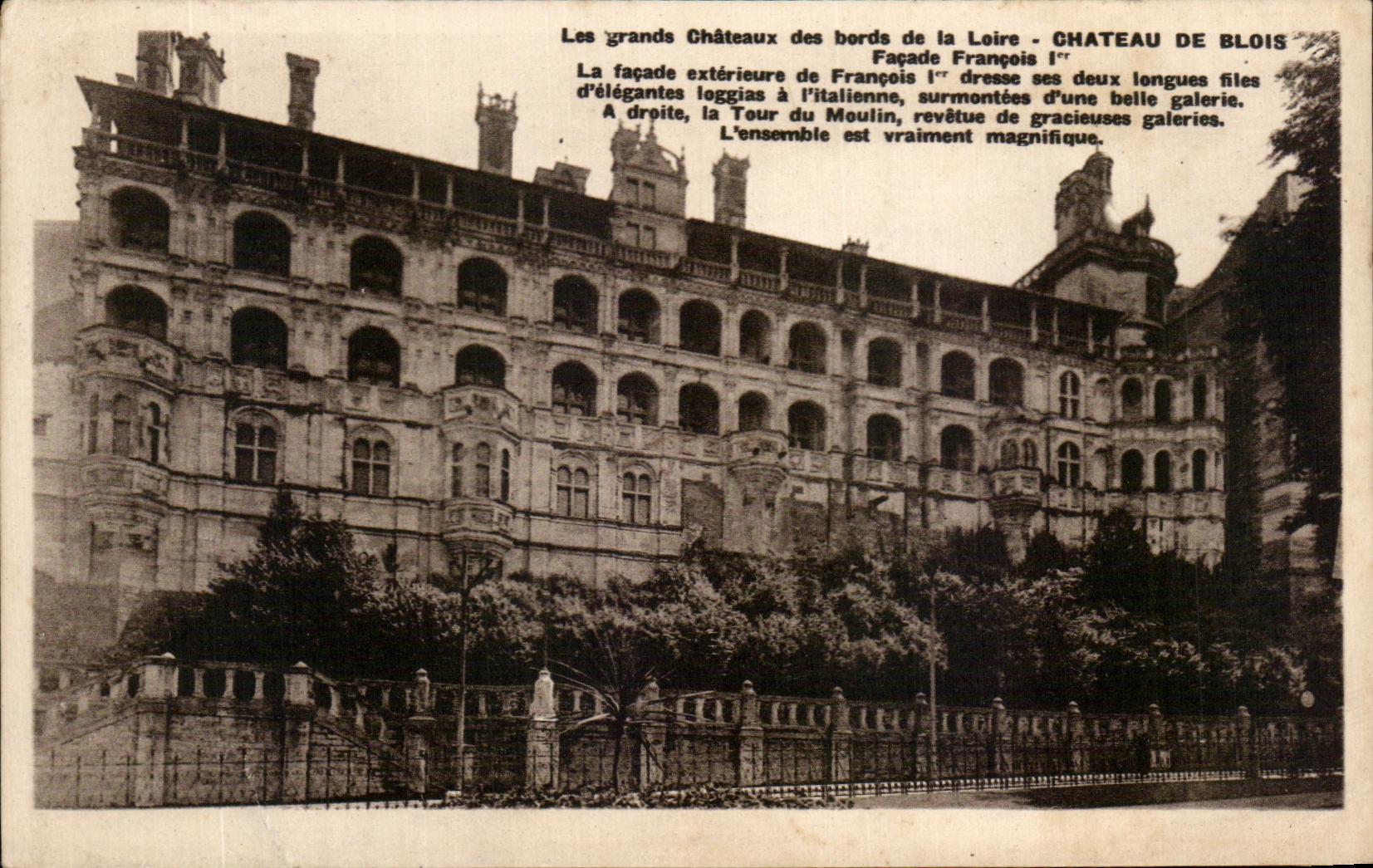 CPA Chateau De Blois