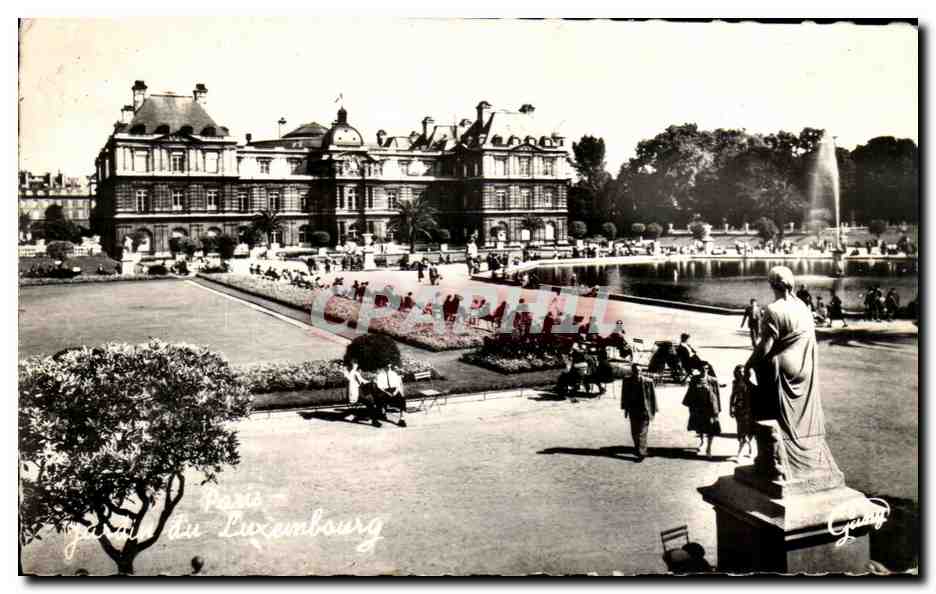 CPA Paris Palais du Luxembourg