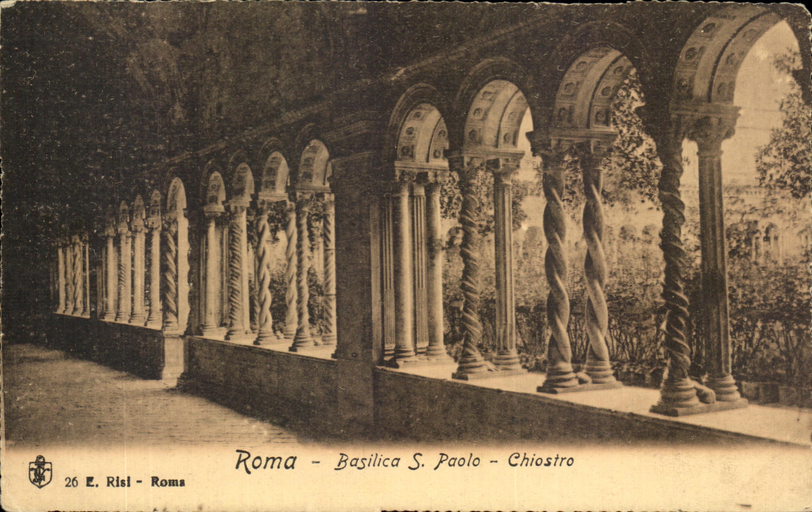 CPA Roma Basilica Paolo Chiostro
